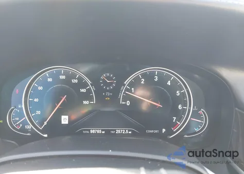 2017 BMW 750I из США, поврежденный, VIN WBA7F0C50HGM21415